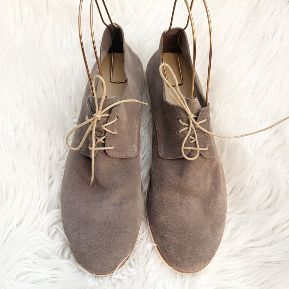 NISOLO | Travel Derby Shoe Lace Up Oxford Leather Gray Sneaker Style‎ Men's | 12